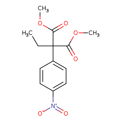 1,3-dimethyl 2-ethyl-2-(4-nitrophenyl)propanedioate
