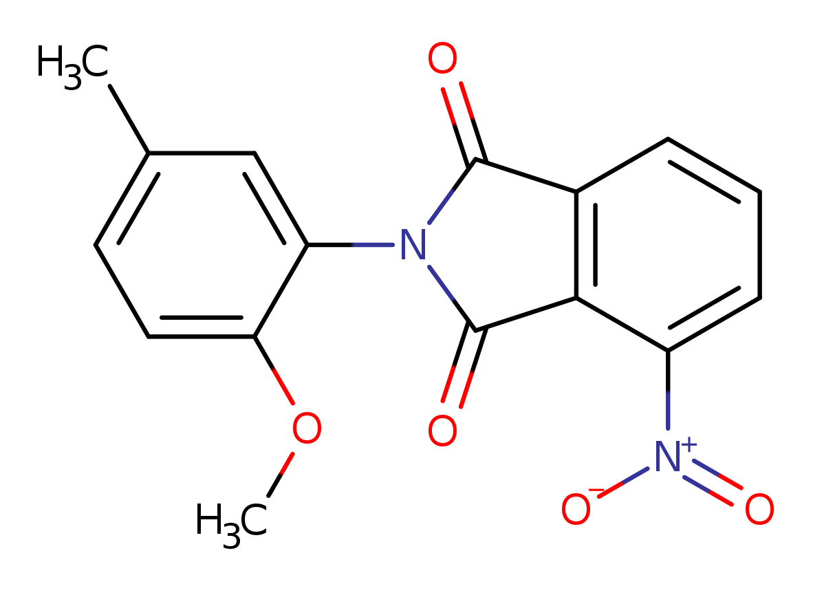 4-nitro-2-(2-methoxy-5-methylphenyl)-1H-isoindole-1,3(2H)-dione