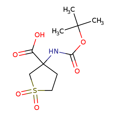 3-{[(tert-butoxy)carbonyl]amino}-1,1-dioxo-1lambda6-thiolane-3-carboxylicacid