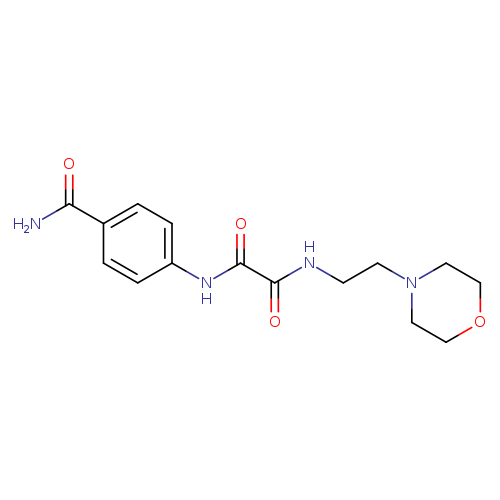 N'-(4-carbamoylphenyl)-N-[2-(morpholin-4-yl)ethyl]ethanediamide