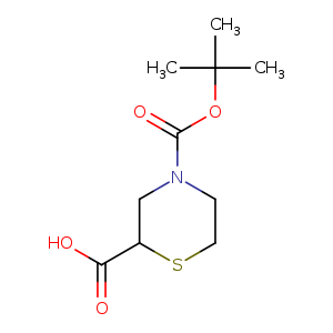 4-(tert-Butoxycarbonyl)thiomorpholine-2-carboxylic acid