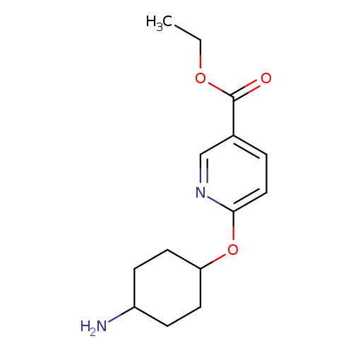 ethyl 6-[(4-aminocyclohexyl)oxy]pyridine-3-carboxylate