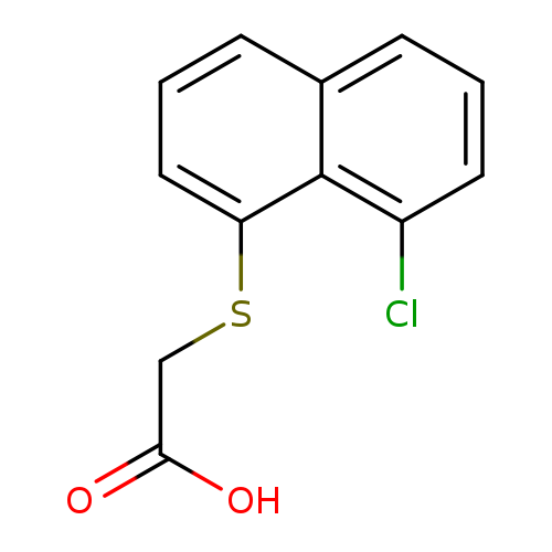 Acetic acid, 2-[(8-chloro-1-naphthalenyl)thio]-