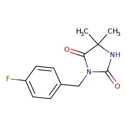 3-(4-Fluorobenzyl)-5,5-dimethyl-1h-imidazole-2,4(3h,5h)-dione