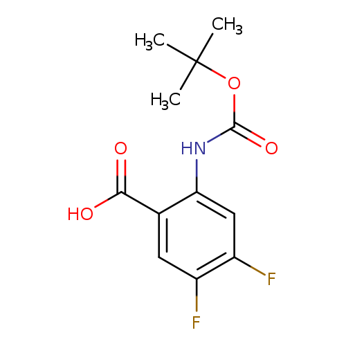 2-{[(tert-butoxy)carbonyl]amino}-4,5-difluorobenzoicacid