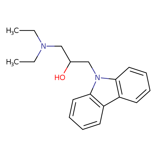1-carbazol-9-yl-3-diethylamino-propan-2-ol