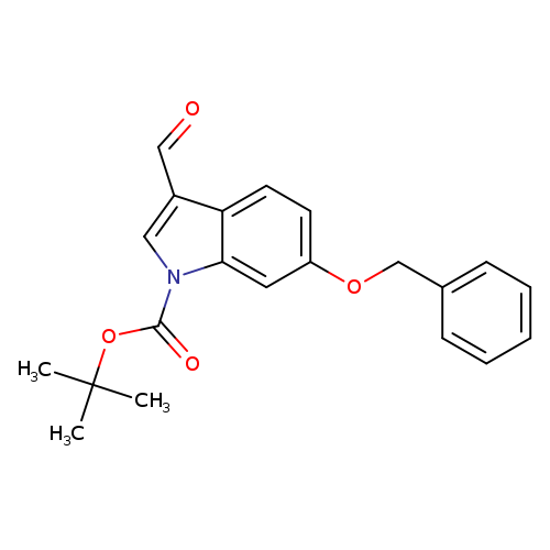 6-Benzyloxy-3-formylindole-1-carboxylic acid tert-butyl ester