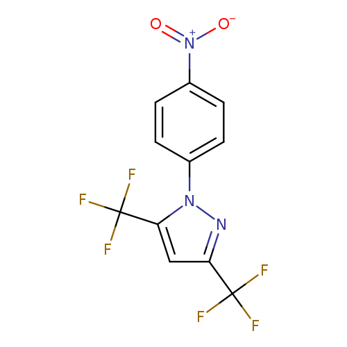 1-(4-Nitrophenyl)-3,5-di(trifluoromethyl)-1H-pyrazole