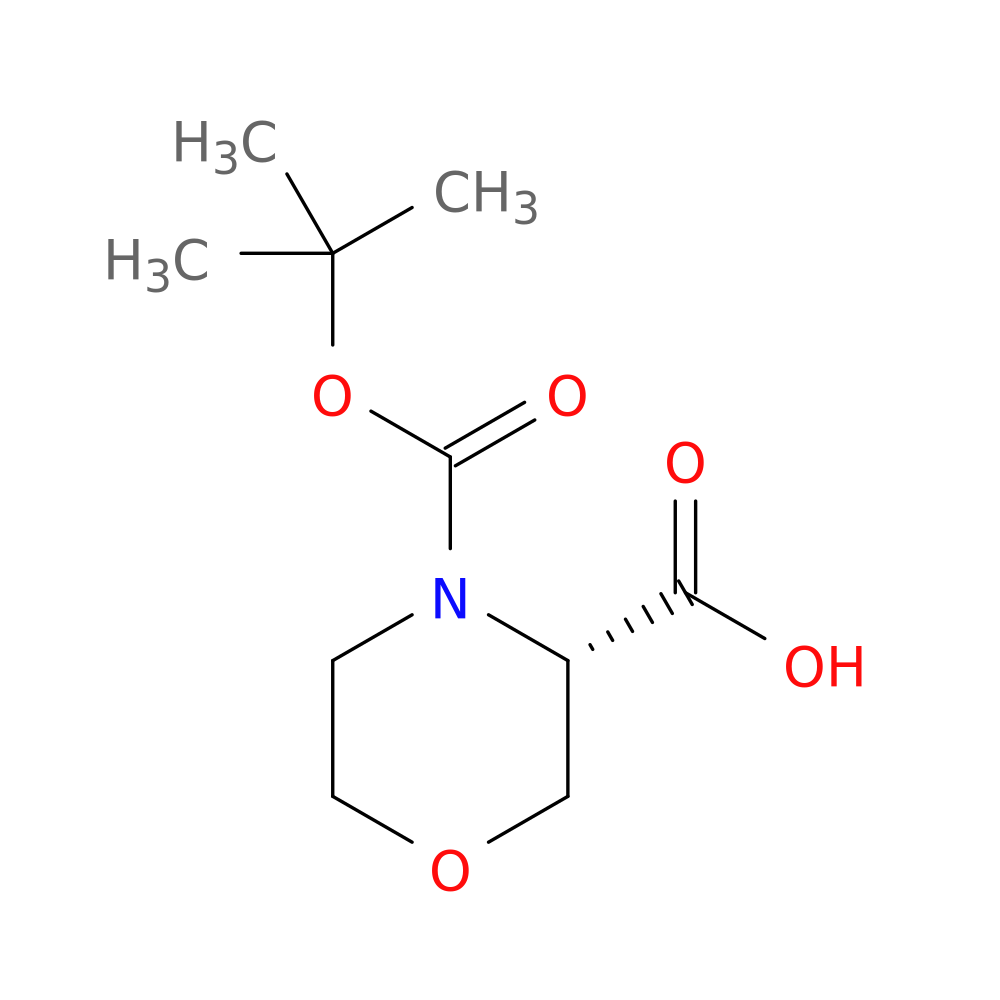 3,4-Morpholinedicarboxylic acid, 4-(1,1-dimethylethyl) ester, (3S)-