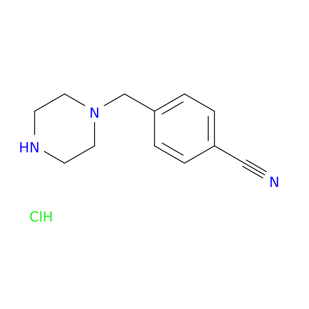 4-(Piperazin-1-Ylmethyl)Benzonitrile Hydrochloride