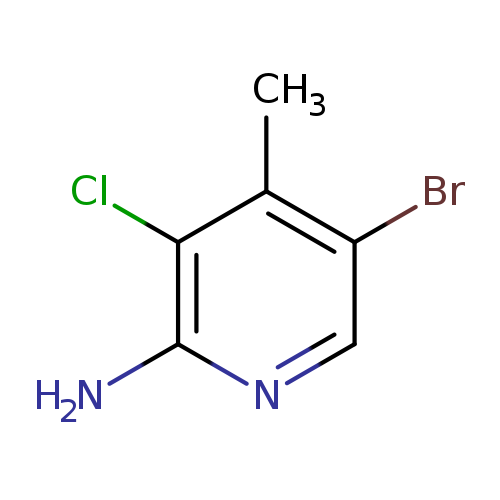 5-bromo-3-chloro-4-methylpyridin-2-amine