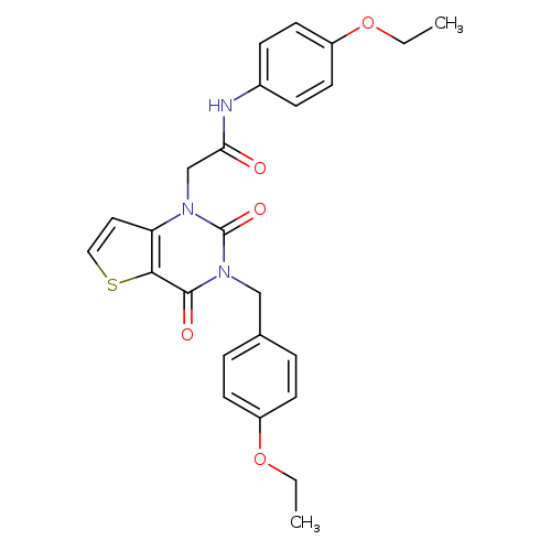 N-(4-ethoxyphenyl)-2-{3-[(4-ethoxyphenyl)methyl]-2,4-dioxo-1H,2H,3H,4H-thieno[3,2-d]pyrimidin-1-yl}acetamide