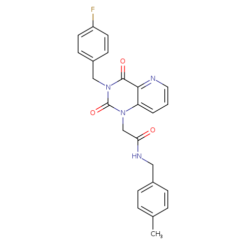 2-{3-[(4-fluorophenyl)methyl]-2,4-dioxo-1H,2H,3H,4H-pyrido[3,2-d]pyrimidin-1-yl}-N-[(4-methylphenyl)methyl]acetamide
