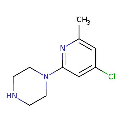 1-(4-Chloro-6-methylpyridin-2-yl)piperazine
