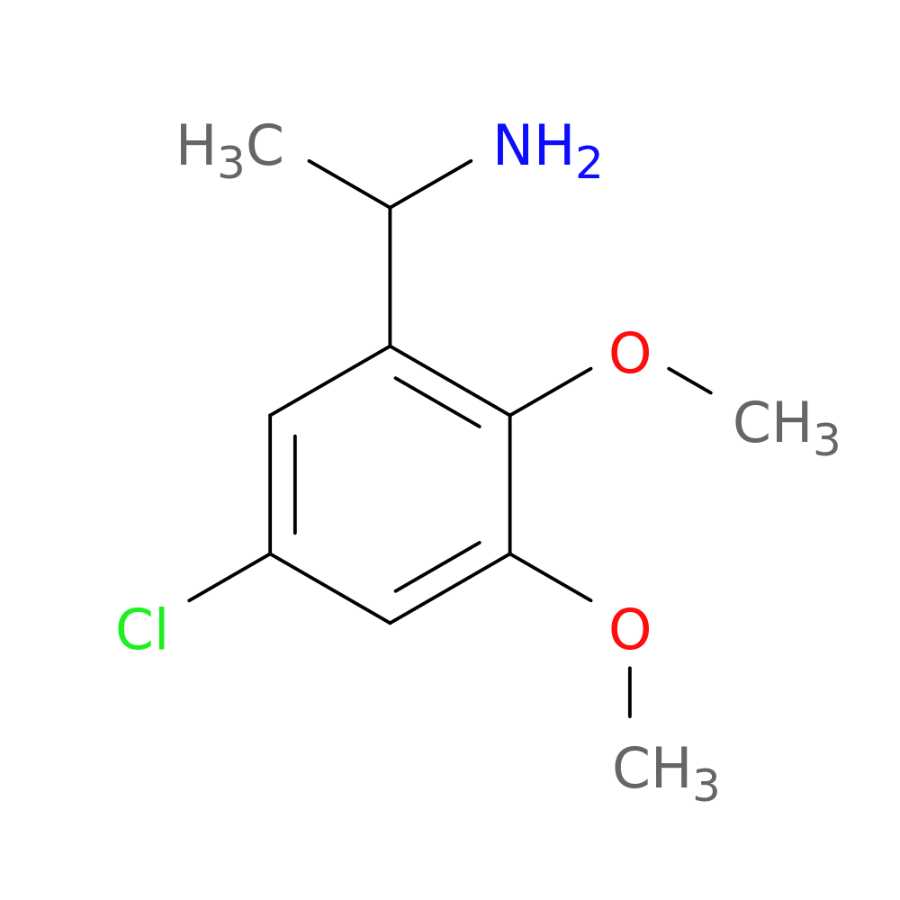 1-(5-Chloro-2,3-dimethoxyphenyl)ethylamine