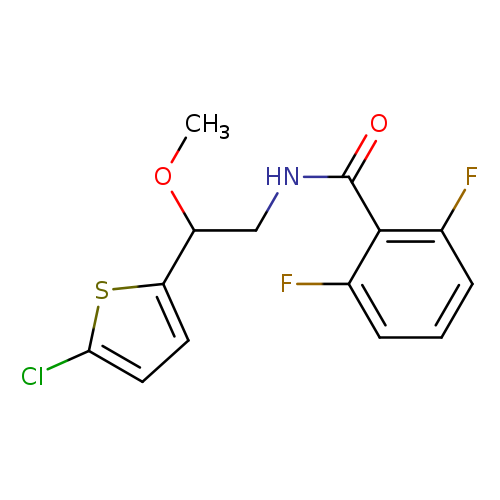 N-[2-(5-chlorothiophen-2-yl)-2-methoxyethyl]-2,6-difluorobenzamide