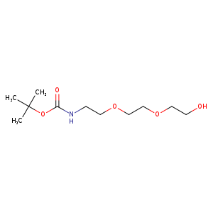 Carbamic acid, N-[2-[2-(2-hydroxyethoxy)ethoxy]ethyl]-, 1,1-dimethylethyl ester
