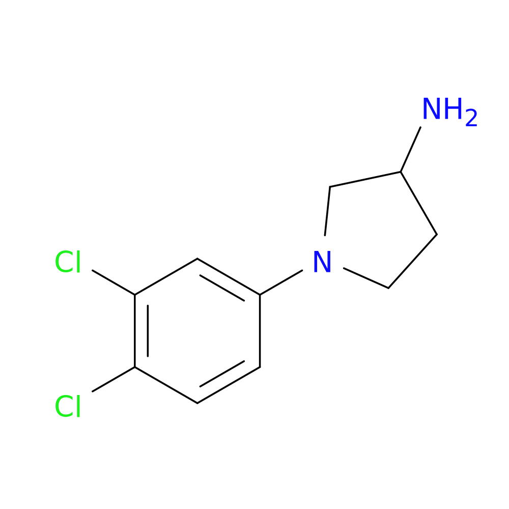1-(3,4-dichlorophenyl)pyrrolidin-3-amine
