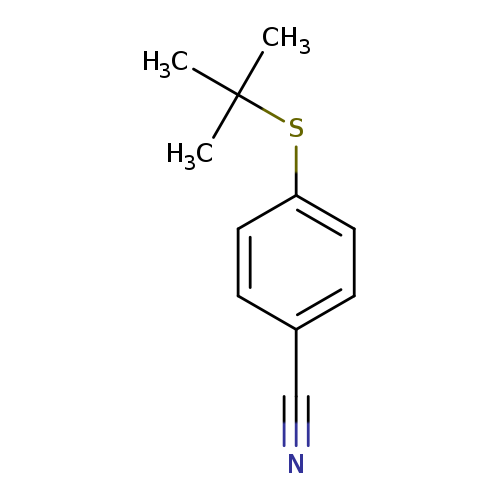 4-(tert-butylsulfanyl)benzonitrile