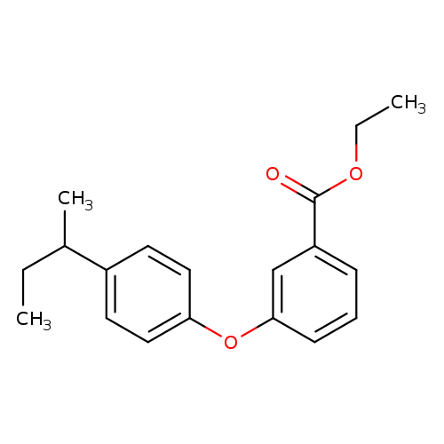 ethyl 3-[4-(butan-2-yl)phenoxy]benzoate