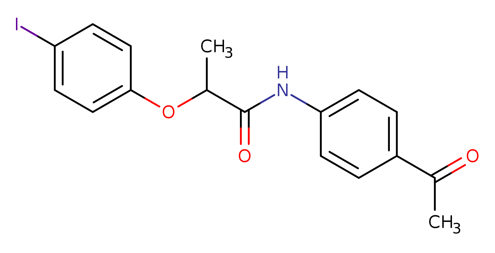 N-(4-acetylphenyl)-2-(4-iodophenoxy)propanamide
