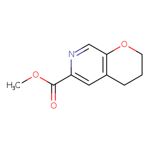 methyl 3,4-dihydro-2H-pyrano[2,3-c]pyridine-6-carboxylate