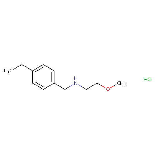 N-(4-ethylbenzyl)-2-methoxyethanamine hydrochloride