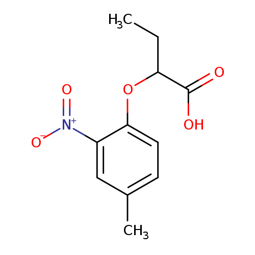 2-(4-Methyl-2-nitrophenoxy)butanoic acid