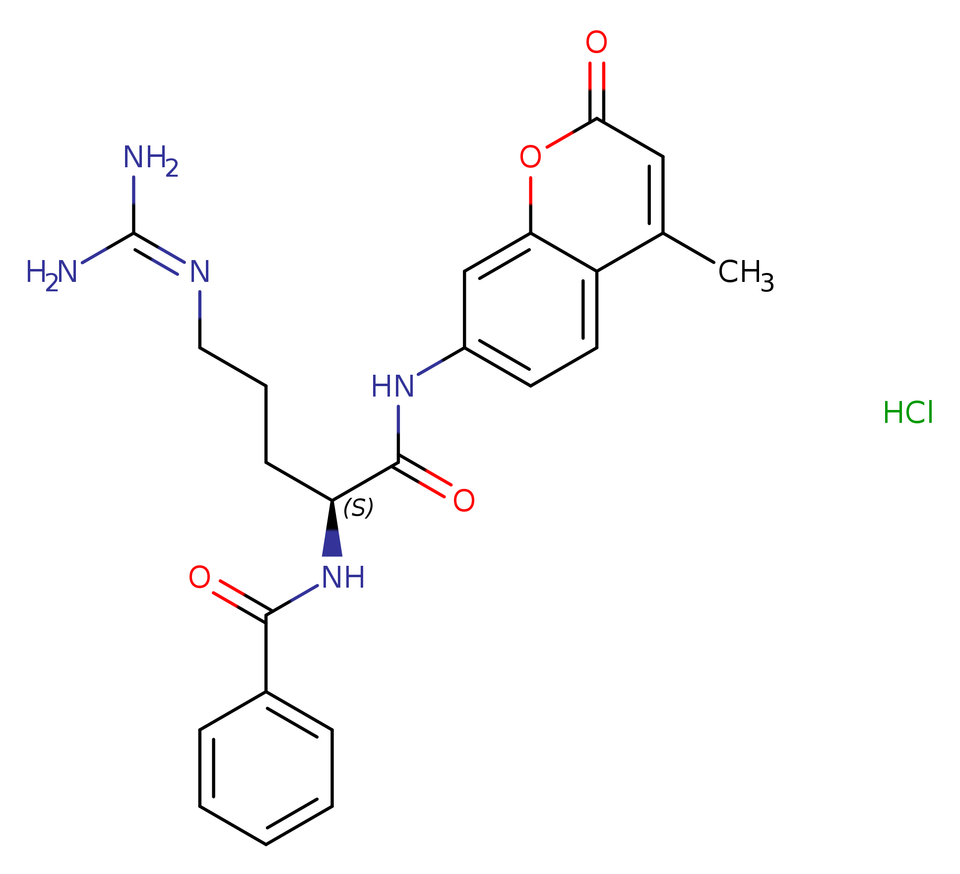 Nα-Benzoyl-L-arginine-7-amido-4-methylcoumarin hydrochloride