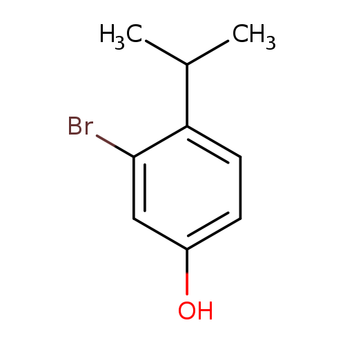 3-bromo-4-(propan-2-yl)phenol