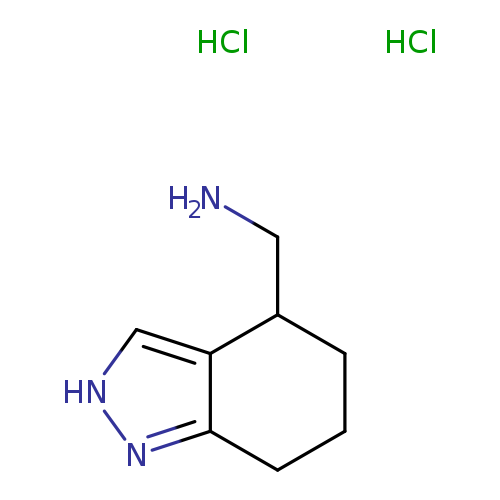 1-(4,5,6,7-tetrahydro-2H-indazol-4-yl)methanaminedihydrochloride