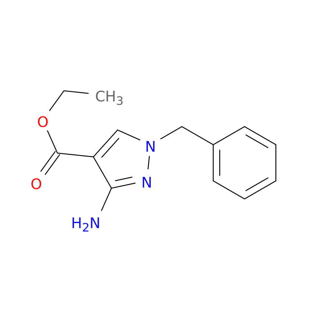 3-Amino-1-benzyl-1H-pyrazole-4-carboxylic acid ethyl ester