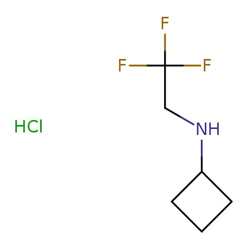 N-(2,2,2-trifluoroethyl)cyclobutanamine hydrochloride