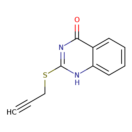 2-(Prop-2-yn-1-ylthio)quinazolin-4(1H)-one
