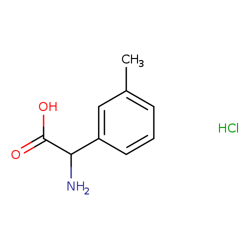 2-Amino-2-(3-methylphenyl)acetic acid HCl
