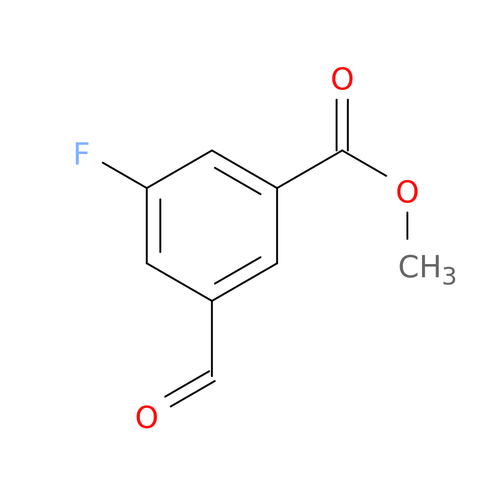 methyl 3-fluoro-5-formylbenzoate