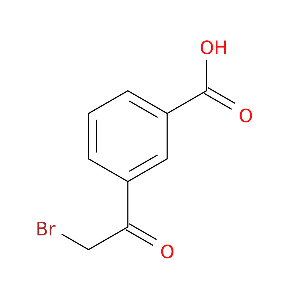 3-(2-Bromoacetyl)benzoic acid