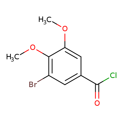 3-Bromo-4,5-dimethoxybenzoyl chloride