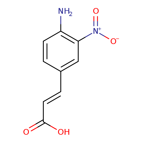 (2E)-3-(4-amino-3-nitrophenyl)prop-2-enoic acid