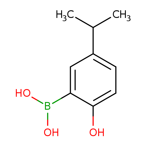 Boronic acid,[2-hydroxy-5-(1-methylethyl)phenyl]- (9CI)