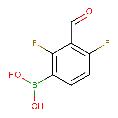 (2,4-Difluoro-3-formylphenyl)boronic acid