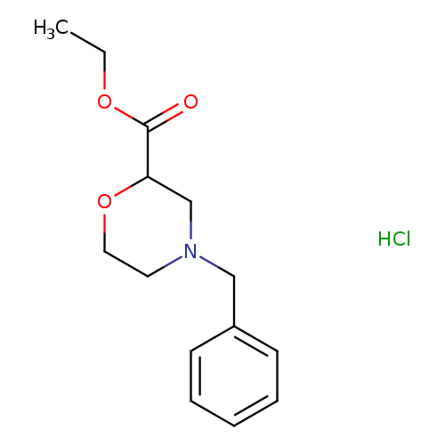 Ethyl 4-benzylmorpholine-2-carboxylate hydrochloride
