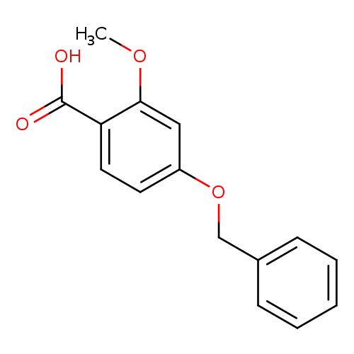 Benzoic acid, 2-methoxy-4-(phenylmethoxy)-