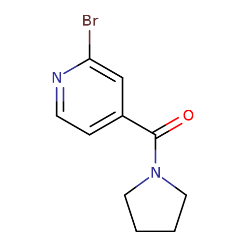 2-BROMO-4-(1-PYRROLIDINYLCARBONYL)PYRIDINE
