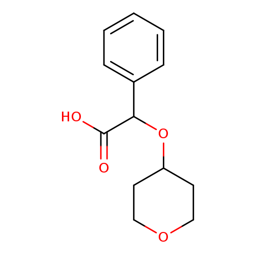 2-(oxan-4-yloxy)-2-phenylacetic acid