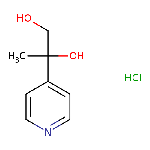 2-(pyridin-4-yl)propane-1,2-diolhydrochloride