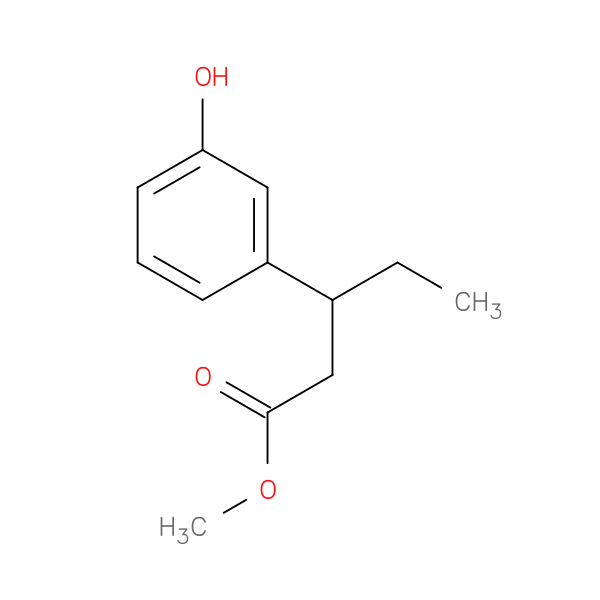Methyl 3-(3-hydroxyphenyl)pentanoate