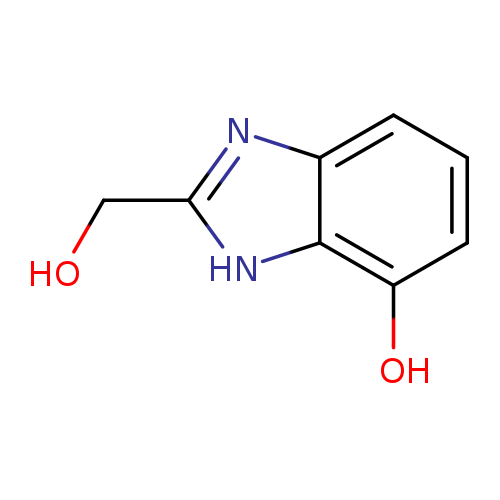 1H-Benzimidazole-2-methanol, 7-hydroxy-