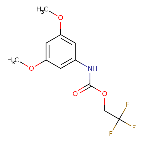 2,2,2-trifluoroethyl N-(3,5-dimethoxyphenyl)carbamate