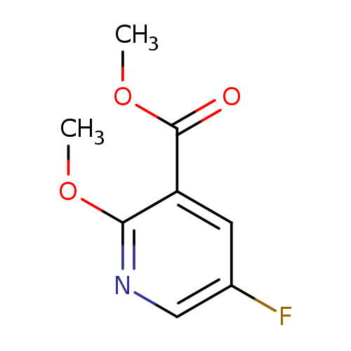 3-Pyridinecarboxylic acid, 5-fluoro-2-methoxy-, methyl ester